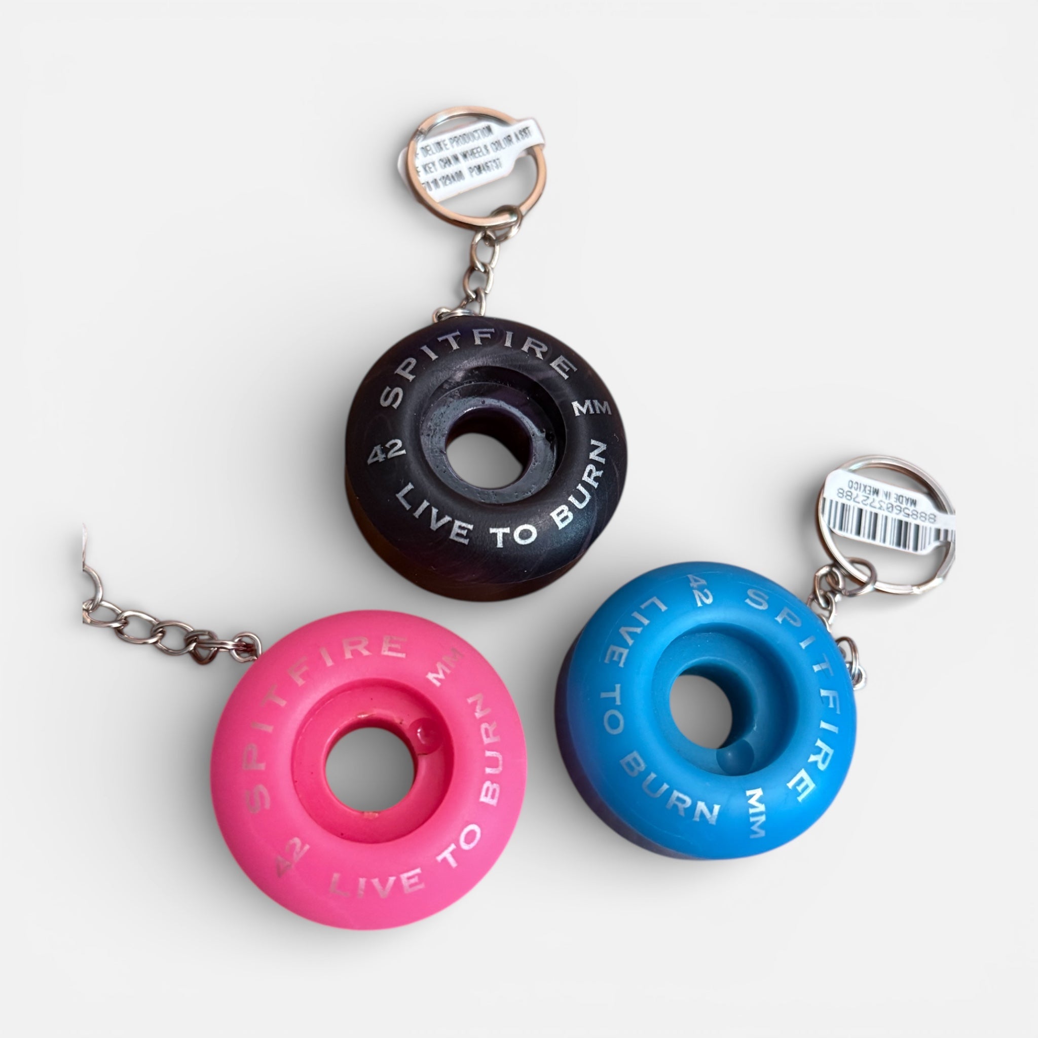 Keychain Spitfire Wheel Swirl Ass.