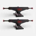 SILVER TRUCKS 8.25 M-CLASS HOLLOW BLACK/SLAY RED Achsen Set (2 Stück) - Skatewerkstatt 