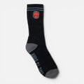 Socken Spitfire Bighead Fill Emb. Olive/Black - Skatewerkstatt 