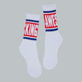 Socken FA Big Stripe White/Red - Skatewerkstatt 
