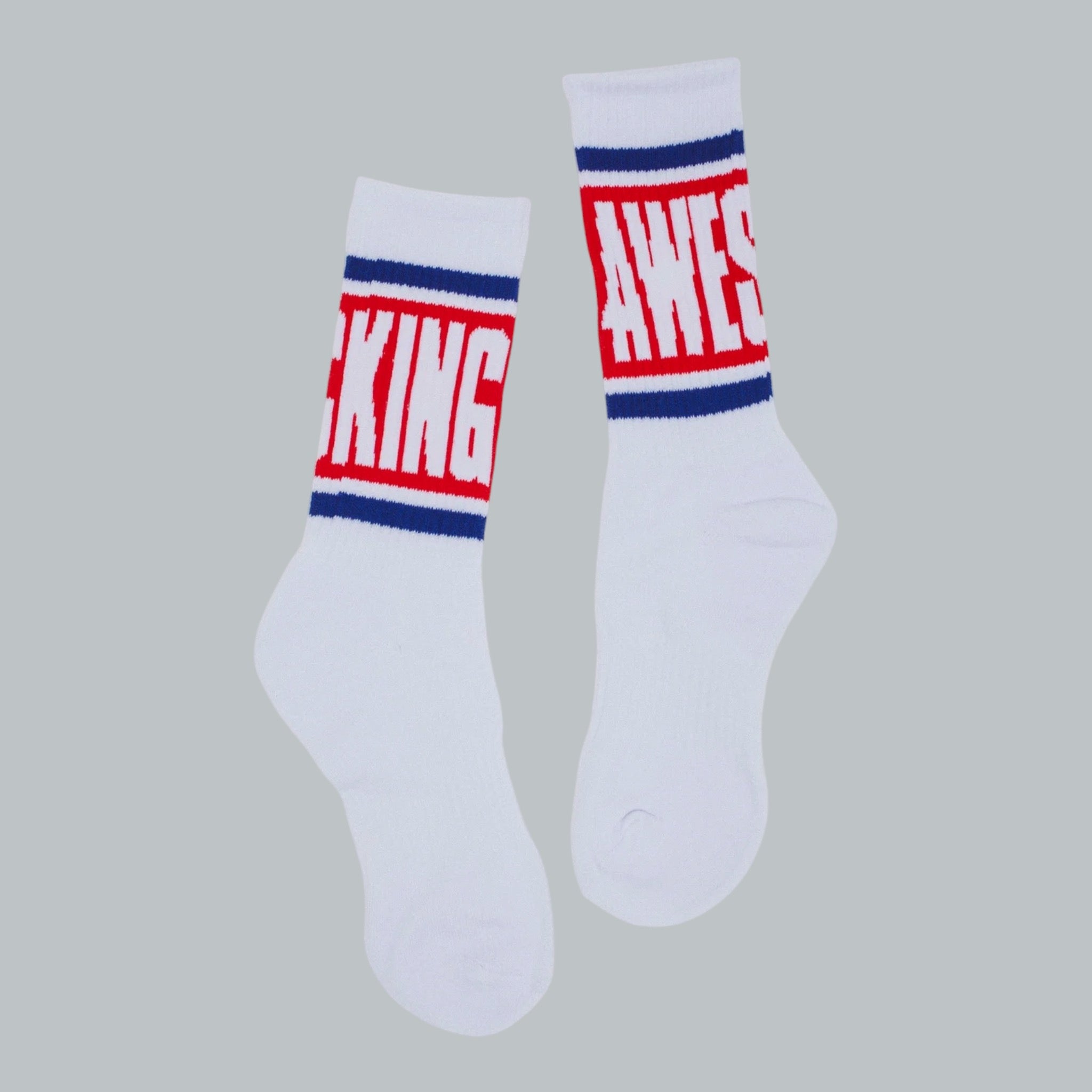 Socken FA Big Stripe White/Red - Skatewerkstatt 