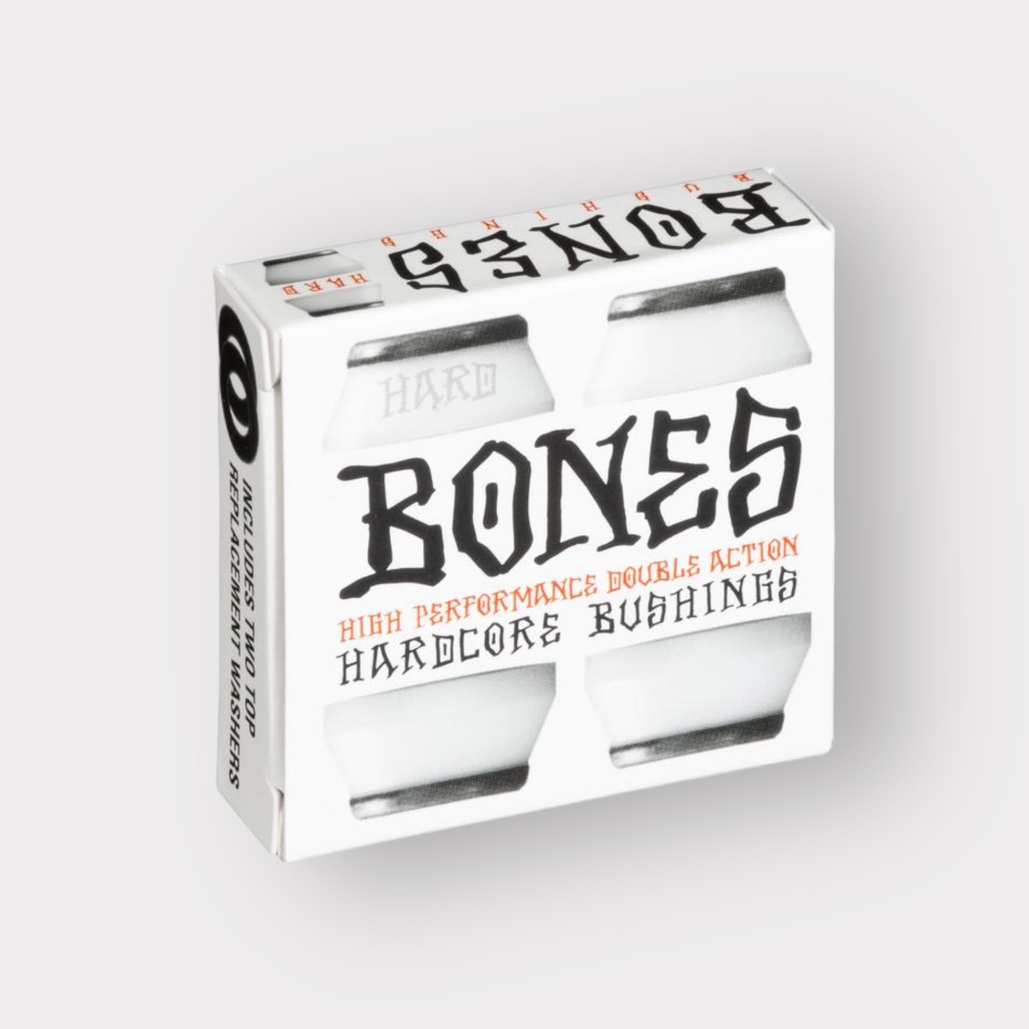 Bones Bushings 96A Hardcore Hard Set Pack inkl. Washer - white