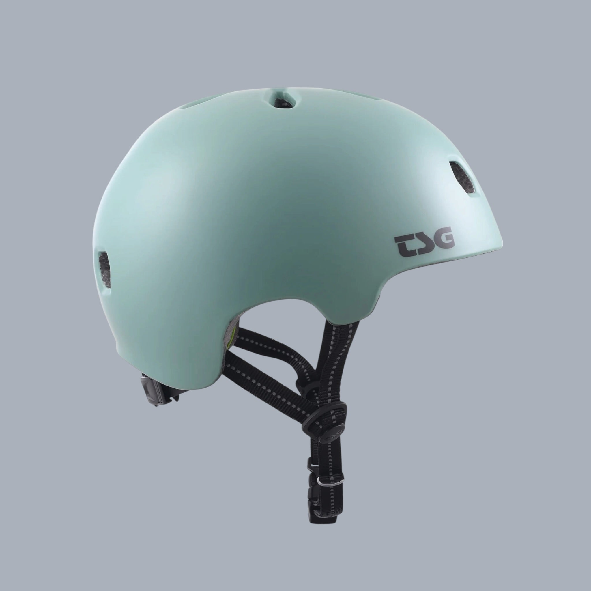 TSG Meta Solid Color - satin oil blue