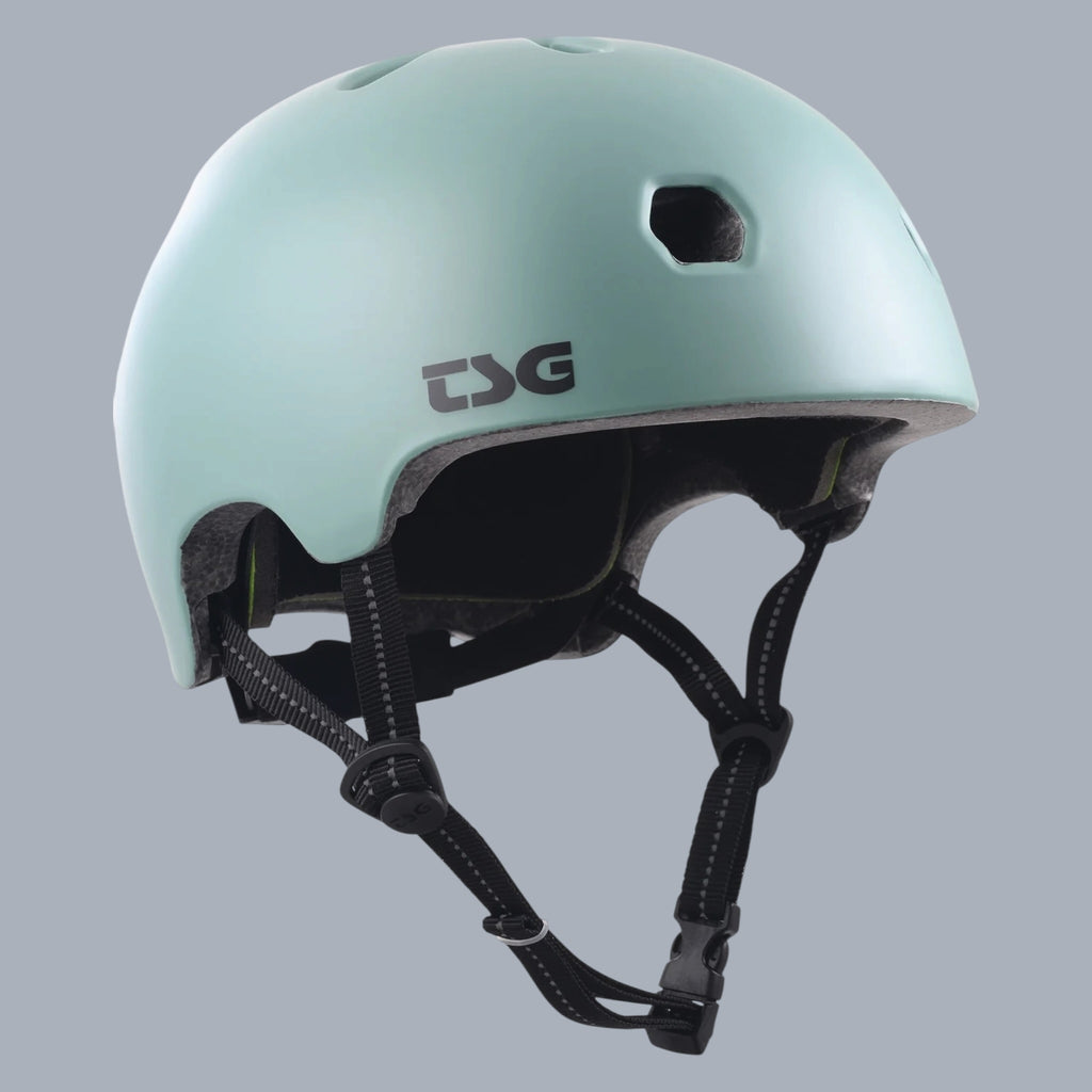 TSG Meta Solid Color - satin oil blue