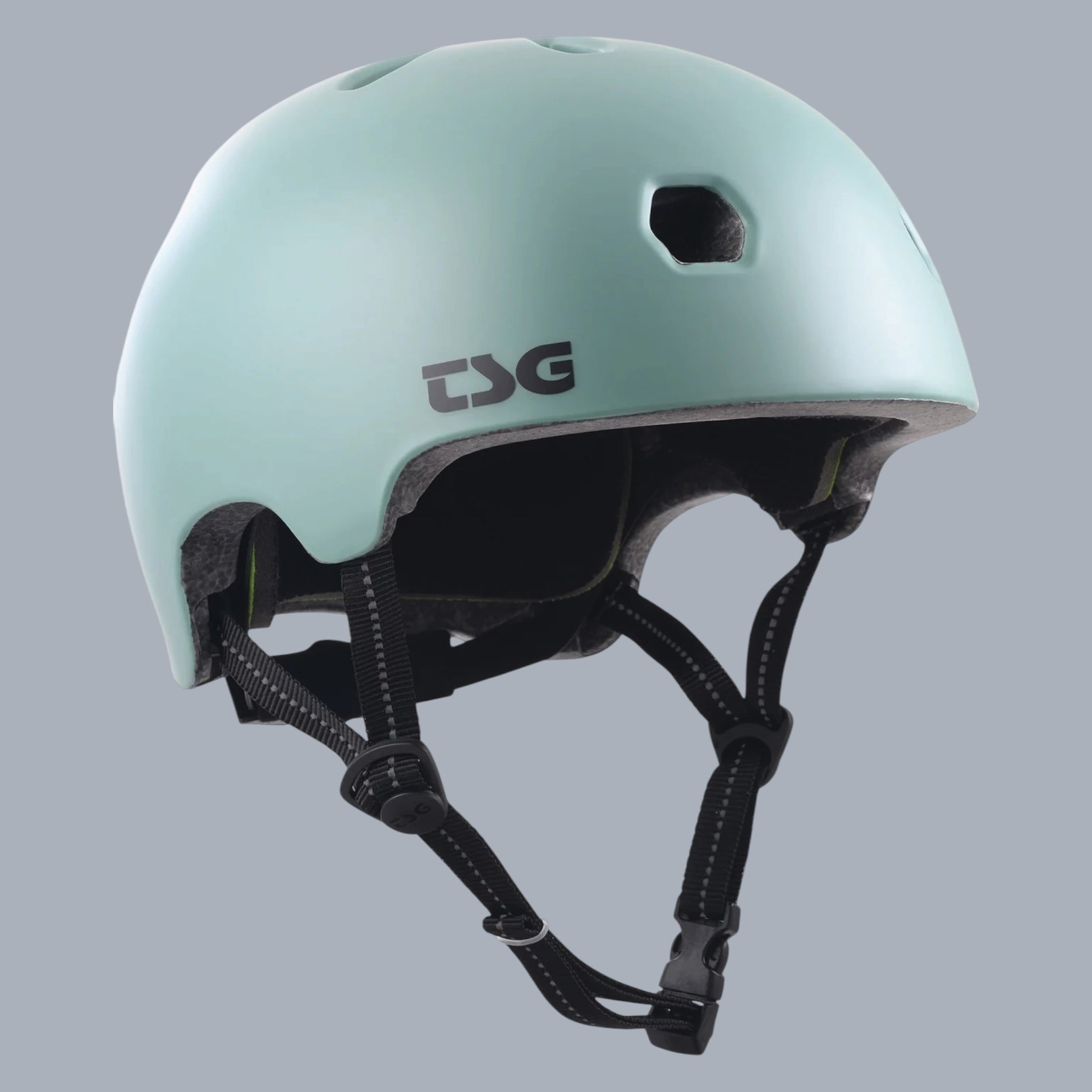 TSG Meta Solid Color - satin oil blue