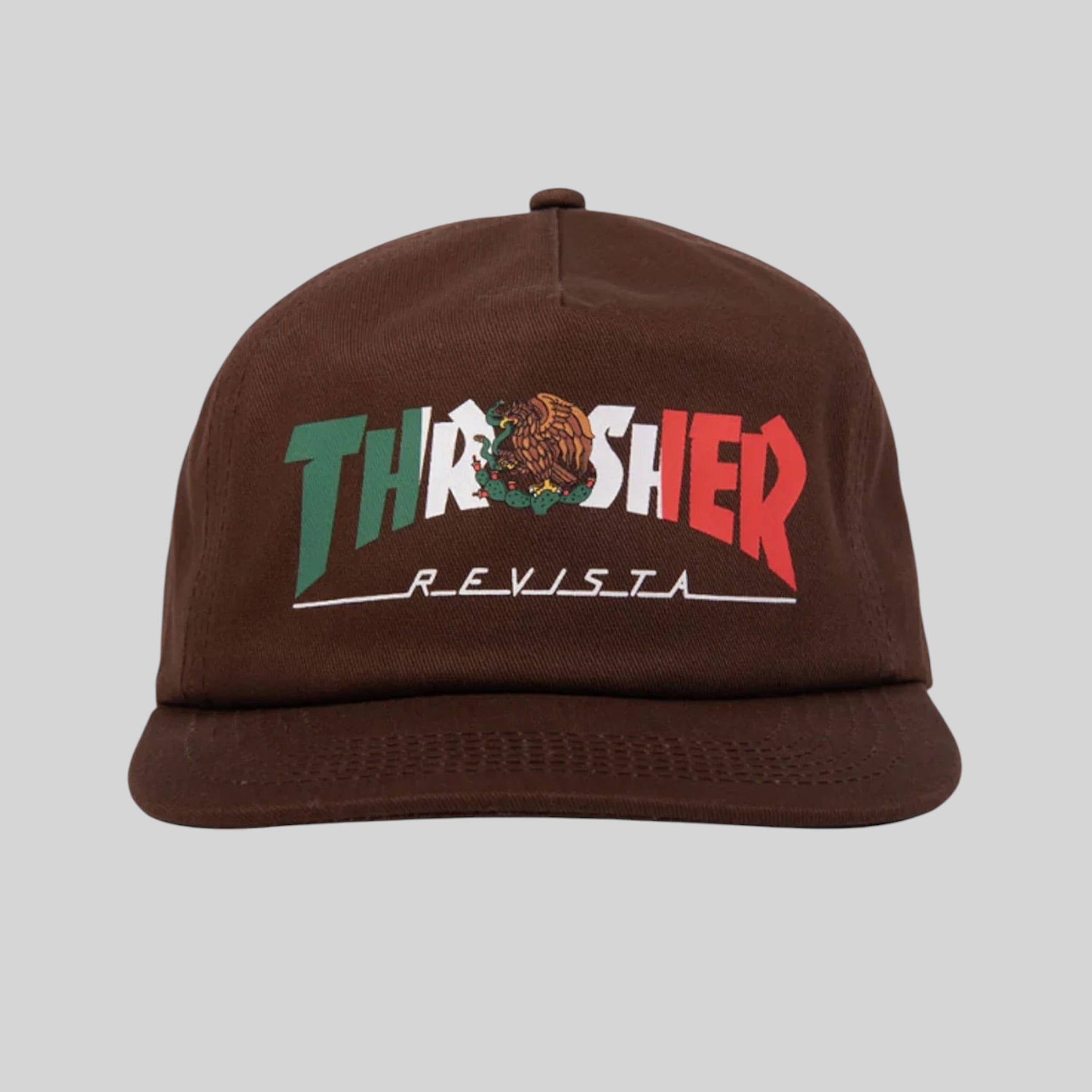 Thrasher Mexico Revista Snapback - brown