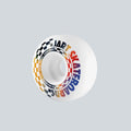 Skatewerkstatt Jart Checker Classic Shape Skateboard Wheels 52mm mit kariertem Design und Farbverlauf