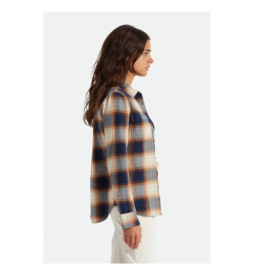 Brixton Bowery Flannel Hemd für Frauen - Skatewerkstatt 