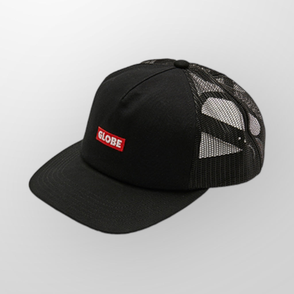 Globe Minibar Trucker Cap - black - Skatewerkstatt 