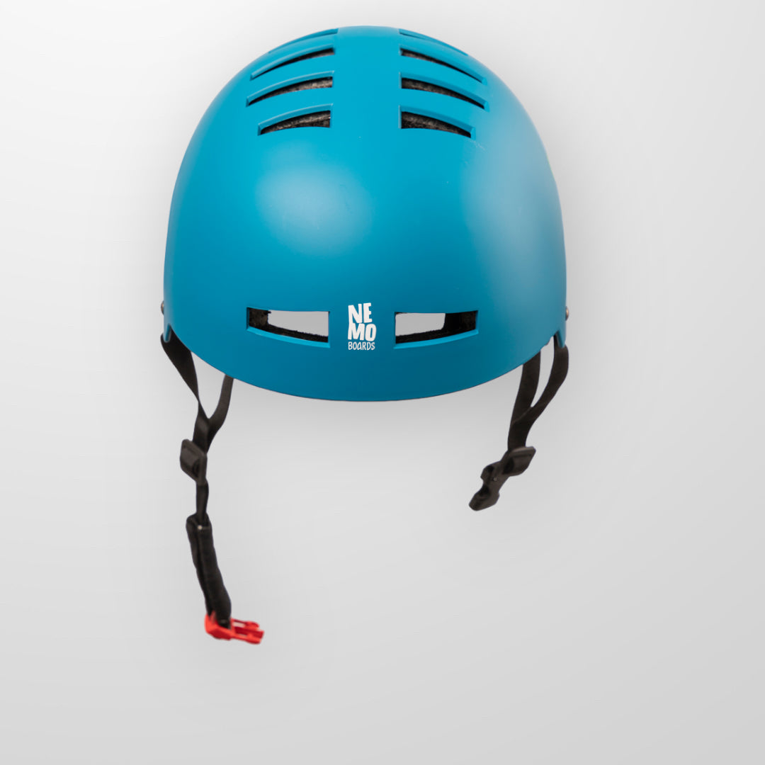 BroTection x NEMO BOARDS Safety Helmet - Dino blue - Skatewerkstatt 