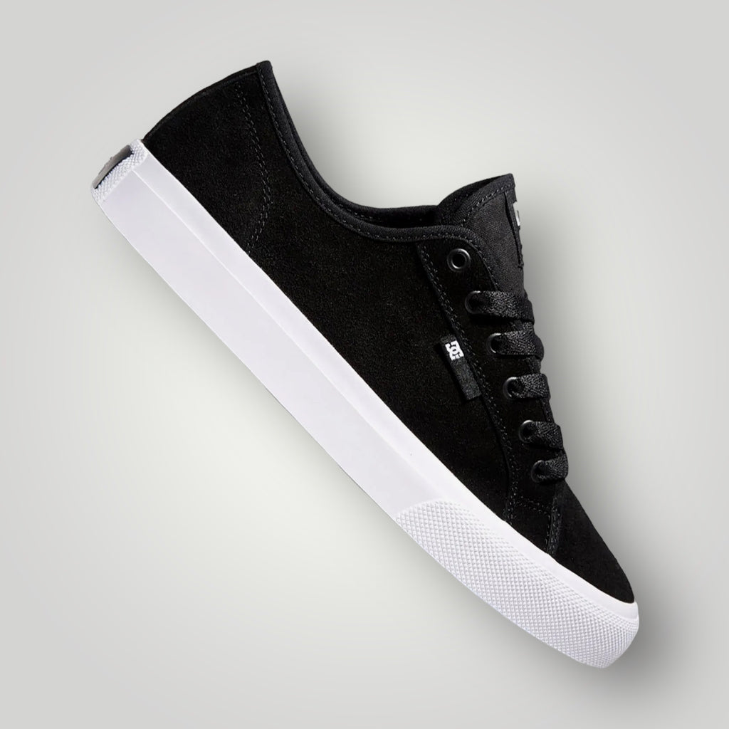 DC Manuel S Shoe - black/white - Skatewerkstatt 