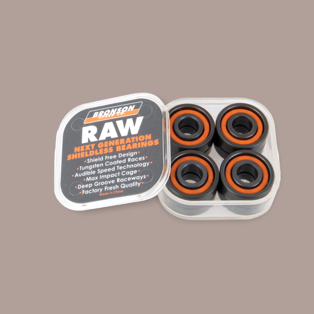 Bronson Speed Co. RAW Bearings Orange - Bestseller - Skatewerkstatt 