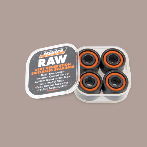 Bronson Speed Co. RAW Bearings Orange - Bestseller - Skatewerkstatt 