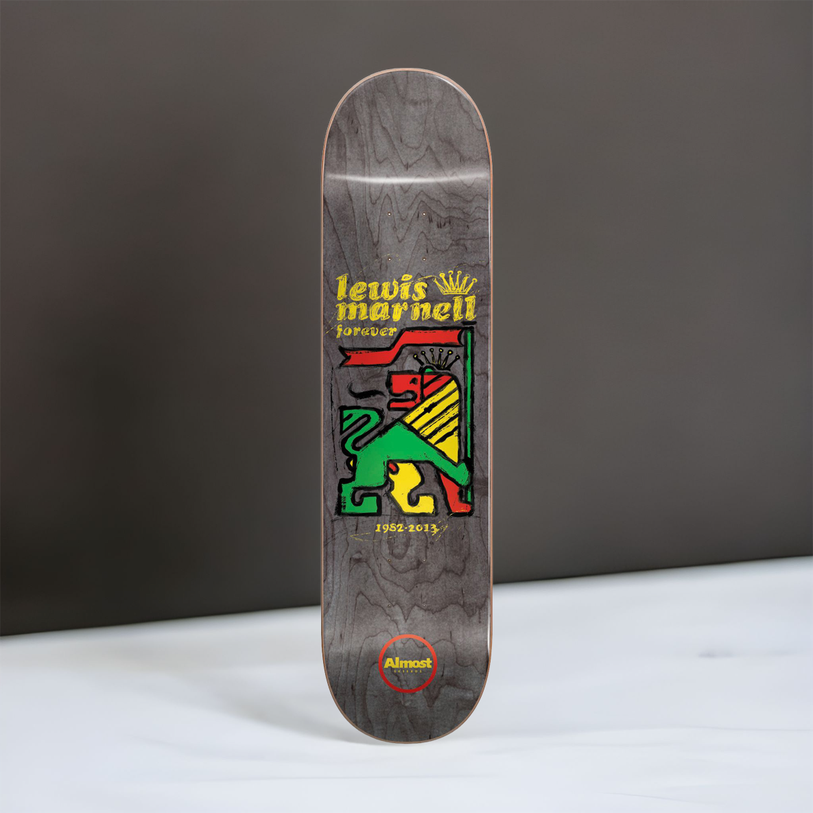 Almost Marnell Rasta Lion Deck - 8.0 R7 - Skatewerkstatt 