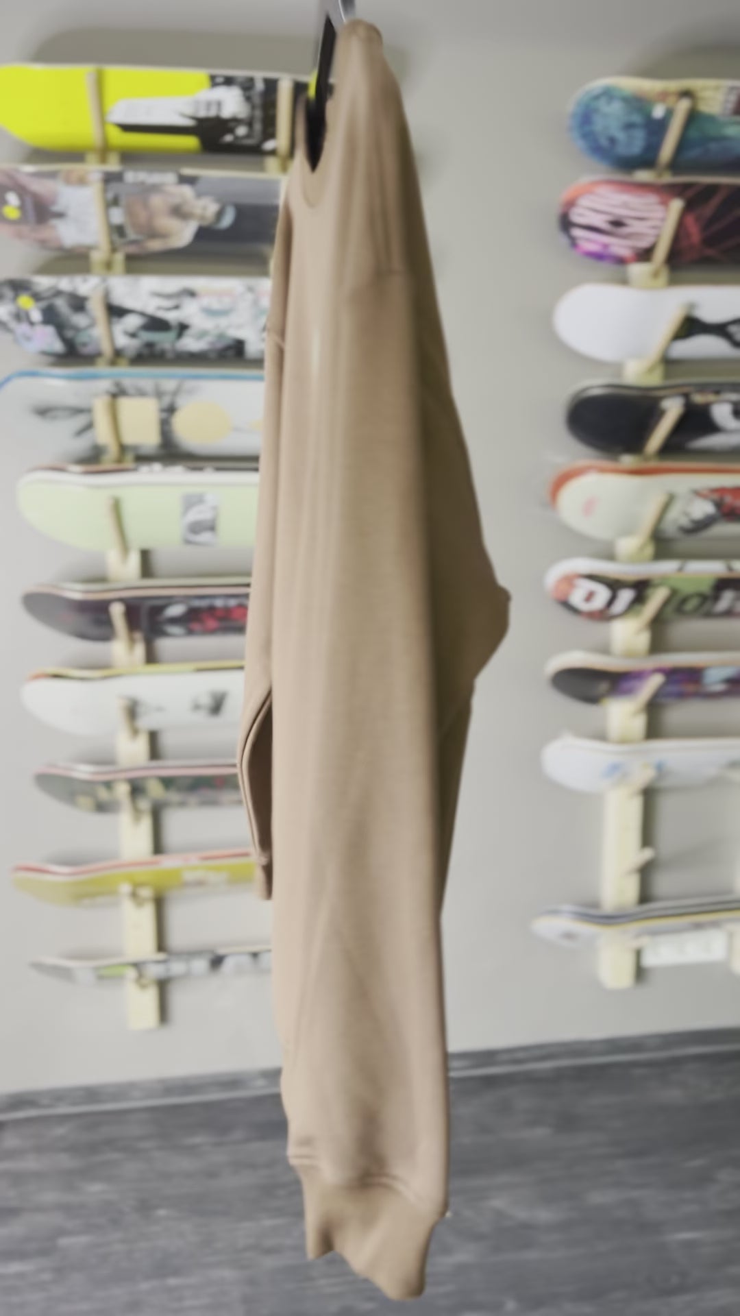 Skatewerkstatt D-Town Crewneck - Brown