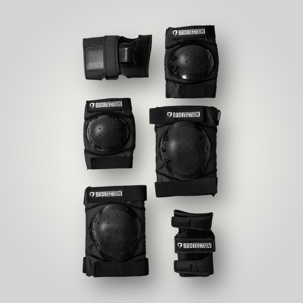 BroTection Schoner-Set black - verschieden größen - Skatewerkstatt 