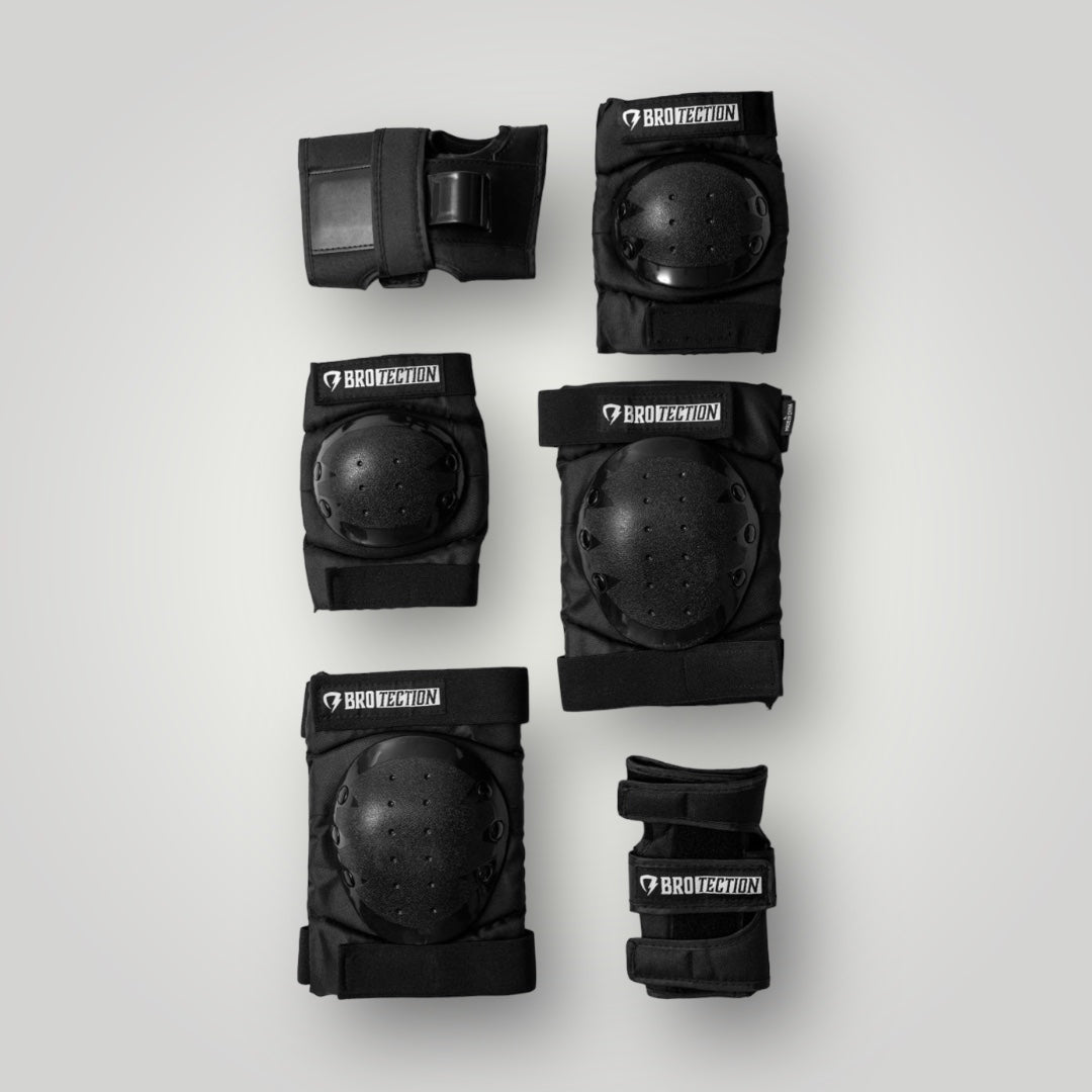 BroTection Schoner-Set black - verschieden größen - Skatewerkstatt 